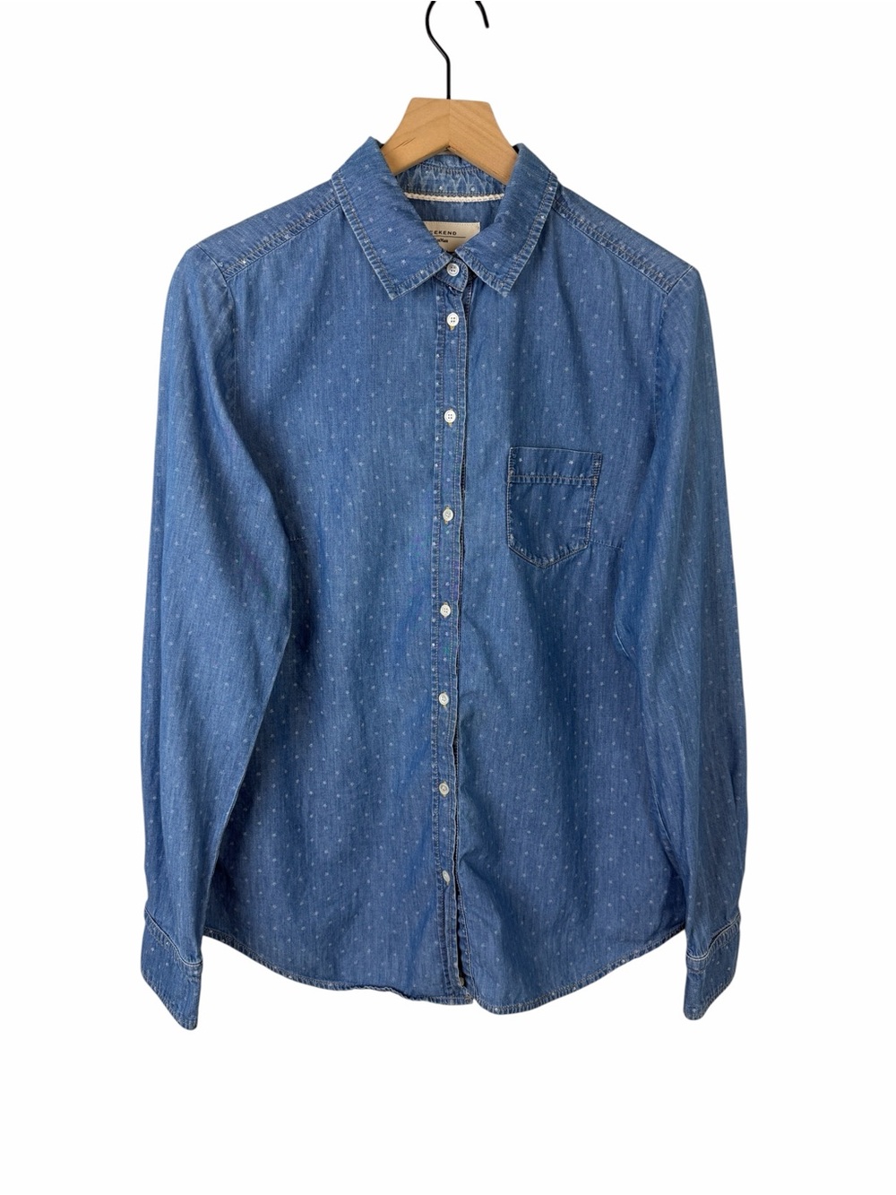 Weekend Max Mara Denim Long Sleeve Shirt